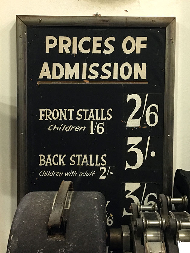 prices of admission
