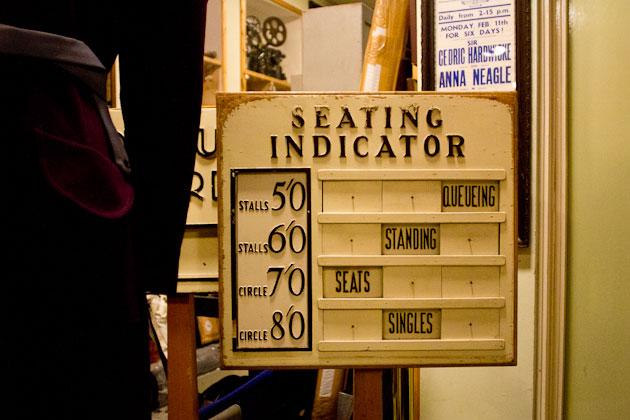 seating indicator