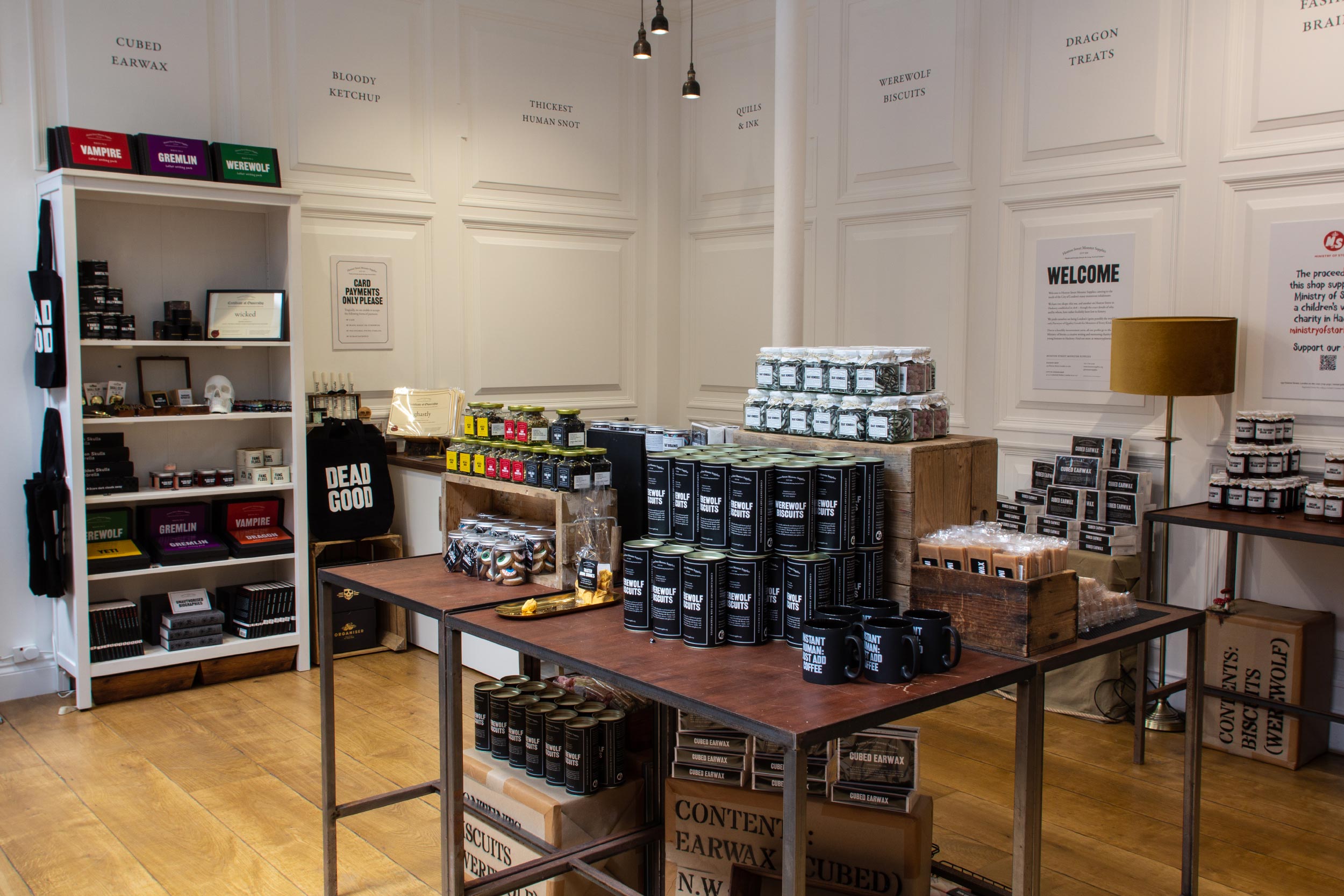 Hoxton Street Monster Supplies at Leadenhall – interior 3